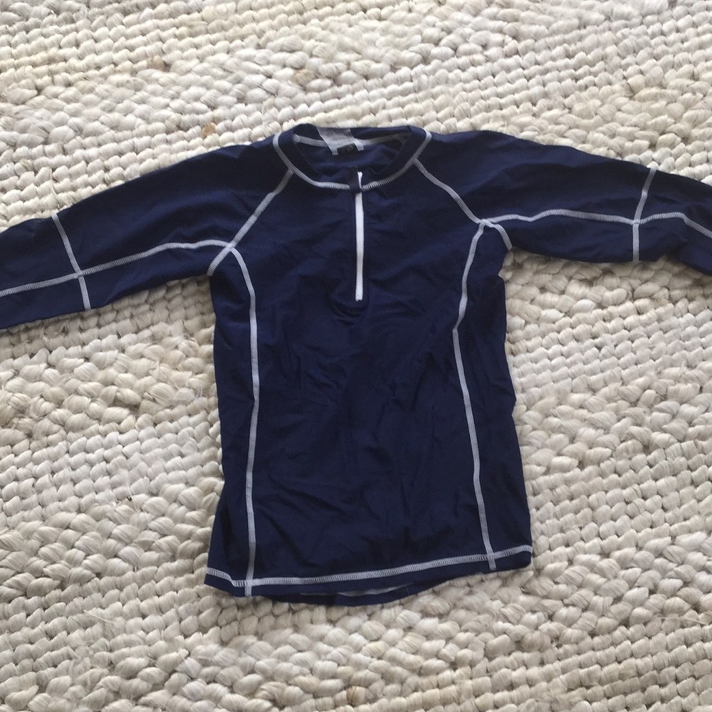 Girls toobydoo navy blue swim shirt!!